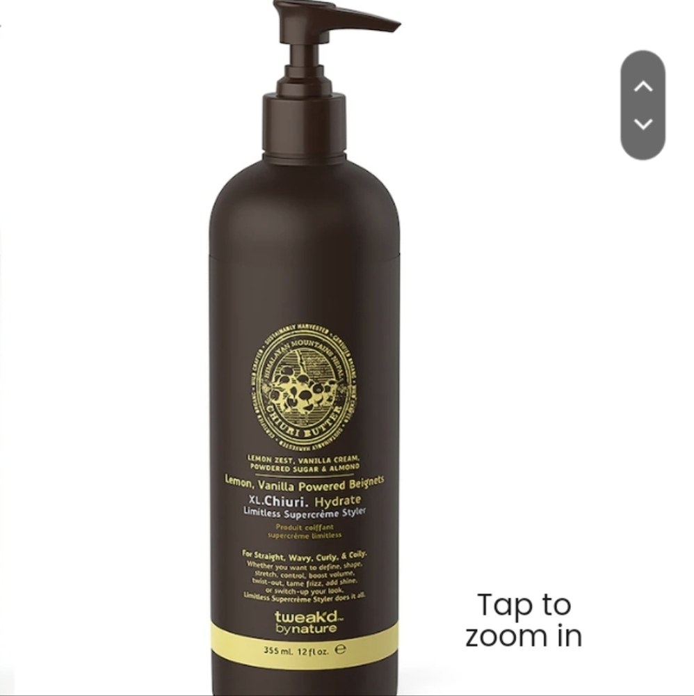 New Super size styling cream- Organic ingredients